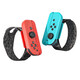 Qi Shiqi Just Dance Wristband Switch Wristband NS New Dance OLED Wrist Aerobic Boxing Bracelet Joycon Game Controller Strap Red and Blue Pair Just Dance Wristband 360 Rotation | Slide Rail Installation