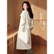 Three Colors Three Colors Song Yi's Same Style Ingenious Coat 2025 Winter New Albaka Double-sided Woolen Coat Women's M