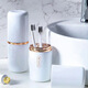 Lehuo Travel Tooth Cup Washing Cup Travel Mouth Garbage Toothbrush Toothbrush Tooth Cylinder Tooth Bucket Set must-have portable tooth tools for business trips