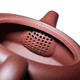 Zun Hu Yixing purple clay pot curved pot famous original mineral purple eggplant mud household teapot tea set curved pot 200cc National Day and Mid-Autumn Festival