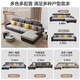 Quanyou Home Modern Simple Fabric Sofa Living Room Furniture Large Household Concubine Corner Sofa Government Subsidy