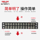 
Delixi Electrical Terminal TB Series Combined Wiring Row Pure Copper Flame Retardant Wiring Terminal Screw Fixed Connection Row 15A-4 Position TB1504