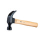 SATA Tools Home Woodworking Hammer Wooden Handle High Carbon Steel Hammer Construction Site Hammer Claw Hammer 05601 05602 Wooden Handle Claw Hammer 1 Pound 05602