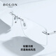 BOLON暴龙眼镜商务无框光学镜β钛近视眼镜框男礼物 BT1591B90