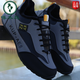 Woodpecker Spring and Autumn Men's Shoes Leather Waterproof Sports Shoes Men's 2025 New High-end Anti-Slip Wear-resistant Moisturizing Shoes All-match Casual Shoes Men's Gray (Flange Cotton Shoes) H-882-1 41