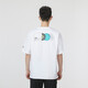 Adidas neo kurzärmelige sommers sommer komfortable atmungsbekleidung modische und vielseitig losen lässige obere halbärmelte t-Shirt HC9717/White Loose L