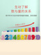 JSGD积木拼图 宝宝玩具数字积木拼图形状配对认知板启蒙婴儿童3岁1蒙 三合一对数板
