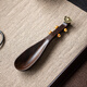 Shuming solid wood ebony rosewood Ruyi pipa tea spoon tea spoon tea kung fu tea set household tea ceremony accessories ebony pipa tea spoon