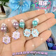 
Disney Frozen Jewelry Set Princess Aisha Ring Hair Accessories Gift Box 3-6-9 Years Old Girls' Birthday Gift