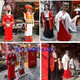 Internet celebrity empty-faced figure sculpture scenic spot check-in ancient costume Hanfu photo-taking glass fiber reinforced plastic hollow portrait custom ornament cartoon custom