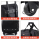 Bahainiao großer Kapazität Trolley Bag Student Gepäckbeutel Trolley Handtasche mit Rad -Reisetasche Klappbare Trolley Box