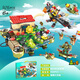 
Senbao building blocks lE high building blocks plants vs. zombies game mecha puzzle assembly children 6 to 12 years old toys children's festival Plant zombies crazy backyard 687pcs