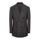 CULTUM high-count worsted wool Italian-style lapel slim suit suit for men's business professional commuting gray suit formal suit dark gray two-piece suit. Please note the pants size yourself 170A /48A