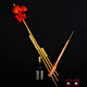 Lusheng National Musical Instrument Guizhou Yunnan Bamboo 6 Tube 6 Tone C Tune Stage Props Decoration Pure Handmade Water Bamboo Trumpett Sons 6 tons peuvent être soufflés