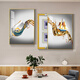Yusenyi Restaurant Electric Meter Box Two-Link Decorative Painting Light Luxury No-Puncture Distribution Box Main Switch Box Covering Multimedia Box 15838/15839 40*60 (accommodation 30*50) Left Sub-Push Push Pull