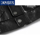 
Kaiser (KAISER) genuine leather leather jacket for men Hepburn grade goat leather jacket vertical lapel motorcycle leather jacket young commuter business jacket black XL (175) (suitable for 120-140Jin [Jin equals 0.5 kg])