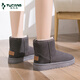 Woodpecker Snow Boots Women's 2025 New Summer and Spring Snow Cotton Shoes Lightweight Thicken Bread Shoes Non-slip and Desirable Women's Boots Women Black [Spot Quick Shipping].- 37 One Size Small
