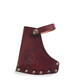 WTLYBLE ax protective cover, ax blade protective cover, ax leather cover, cowhide ax cover, red