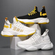 Wanmando zapatos para hombres de gran tamaño extra de gran tamaño 46 deportes y zapatos casuales para hombres 47 zapatos de papá 48 zapatos de malla transpirable 49 zapatos para correr 9902 negro 38