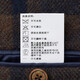 Dongbolini Herbst und Winter warme Manteljacke Pure Wolle blau braune karierte Wolle Mantel Braune M M (170)