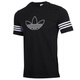 Adidas (Adidas) Clover Men's Clothing 2025 Summer NUEVA ARRILLA DE SPORT CASA CASA COFORABLE Camiseta de manga corta de cuello redondo