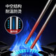 美厨（MAXCOOK） 筷子316L不锈钢 家用防滑公筷分食筷防霉防烫加厚耐摔10双套装 316L不锈钢筷子MCK7027 10双