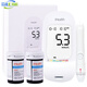 iHealth血糖仪AG607 AG605 AG695九安医疗EGS-2000试纸 AGS-1000 100试纸+100采血针+100棉片 含血糖仪