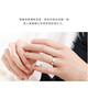Mansheng wedding ring wedding scene with a pair of diamond fake rings ceremony props wedding ring couple ring wedding practical gift for a couple