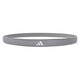 Adidas Sports HairBand Hommes et femmes Sweat-Absorbing Band Anti-Perspirant Belt Running Sweat Guide Basketball Sweat Sweat Sweat Anti-Sweat Tie Strap Adac-16203gr Grey Package unique