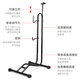 Universal bicycle parking rack L-shaped plug-in display rack mountain road bike repair rack support rack three-in-one [separate design]