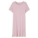 Banxinle nightgown (Banxinle) nightgown for women's summer modal short-sleeved pajamas summer thin home clothes middle-aged plus size loose dress XRD-9249# Women's M/160