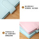Qiaoyi ID Speichertasche Kartenpaket Datei Haushalt Registrierungsbuch Impfbuch Buch Baby Geburtsurkunde Tragbarer Passport Lose Leaf Book Speicher [A5 Blue Lose Leaf Book + 10 Transparent Bag]