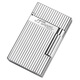 S.T.Dupont French Dupont Lighter Ligne2 silver plated aloud lighter gives boyfriend a birthday gift for men. Vertical pattern 16817