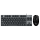 
Logitech K835 mechanical keyboard keyboard gaming mouse set G304 LIGHTSPEED wireless mouse PUBG FPS mouse League of Legends LOL chicken K835 blue axis + G304 black