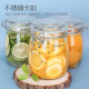 Panda Rabbit Sealed Jar 750ML [3 Pack] Storage Glass Jar for Wine Bottle, Pickle Jar, Fruit and Grain Storage and Preservation