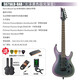 
IBANEZ electric guitar S520/S521/S621QM/S61AL/S1070PBZ double shake set S671ALB-BAB gloss black aurora gradient
