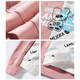 VensUp Round Neck Sweatshirt Männer und Frauen Trendy Brand Herbst- und Winterdruck Panda Brief runden Hals lässig rosa Sweatshirt 12044 Weiß XL