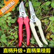 Stainless steel powerful gardening pruning shears for household use labor-saving flower pruning branches flower art scissors (14116) Stainless steel powerful pruning shears