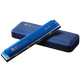 Guoguang 24-hole harmonica polyphonica C-tune harmonica advanced German imported gong adult beginners professional performance level Guozhi Dream 24-hole polyphonica blue + free engraving