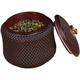 Beyzk Redwood Tea Can Con Can Toot Wood Tea Tea Tea Запечатанное резервуар для хранения резьба для хранения коробка для хранения