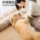 Hippie dog kennels are warm in autumn and winter, can be removed and washed, large dog golden retriever dog sleeping pad, large dog mat, pet bed, khaki oxford cloth (with mat) XL (applicable to weight of 30 Jin [Jin equals 0.5 kg])