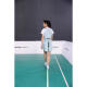 Decathlon (DECATHLON) badminton racket set backpack single shoulder new design can hold 3 rackets [23 years new] mint green-4568705