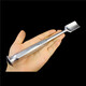 JZ Jinzhong osteotomy knife medical bone chisel flat bend garden straight bone knife bone shovel frontal plastic surgery orthopedic equipment Shanghai Medical Surgery Equipment Factory Bone knife bone chisel P11150 23cm bend round blade blade width 10 hexagonal handle