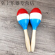 
Large wooden sand hammer Orff musical instruments Children's percussion instruments Kindergarten early education teaching aids Music Sand Ball Primary School Large sun flower blue sand hammer one length 24 cm solid wood