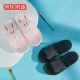 Beijing Tokyo made soft elastic quick-drying leaking slippers home bathroom bath sandals and slippers women's candy powder 37-38 size JZ-8576