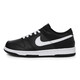 Nike Nike Neue Männer- und Frauenschuhe Dunk Low Top Retro Casual Schuhe Sportschuhe DH9765_002 Schwarz und Weiß 36.5 /37.5