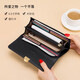 Cnoles wallet women's cowhide long wallet versatile large capacity mobile phone bag card bag birthday gift for wife