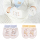 Ouyu baby gloves anti-scratch breathable newborn gloves anti-scratch face 2 pairs AQ2011 cotton yellow + blue
