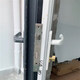 Plastikstahl 9225 Altes Verriegelungskörper Handschloss 8535 Doppeltür 8530 Schwung Tür Balkon Schloss Schloss Kern gebrochener Brücken Aluminium Nr. 8 9235 Schlosskörper enthält nicht klar Lockkern klar