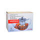 KAMJOVE glass teapot high temperature resistant 304 stainless steel filter flower teapot elegant cup teapot simple tea art pot A-08 800ml